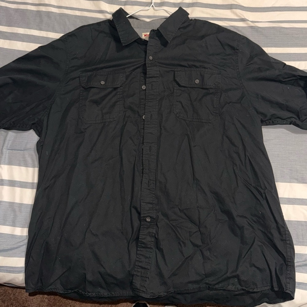 Wrangler Men's Short Sleeve Woven Shirt
